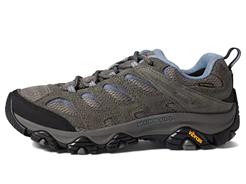 Merrell Moab 3 Waterproof women's hiking shoe in granite
