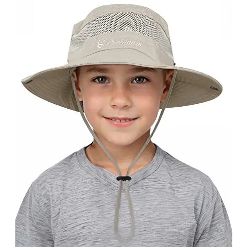 Century Star windproof bucket hat for kids outdoor activities