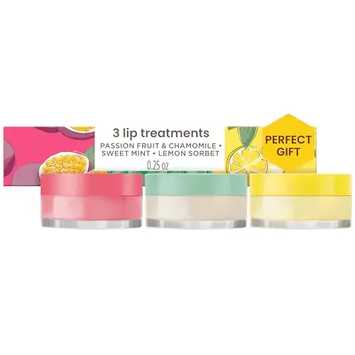 Burt's Bees three-pack of overnight lip masks in different flavors