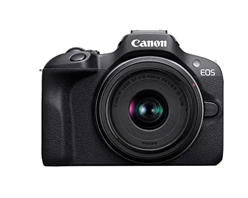 Canon EOS R100 compact mirrorless camera