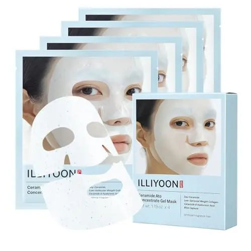 Illiyoon Ceramide Ato Concentrate Gel Face Mask hydrogel sheet